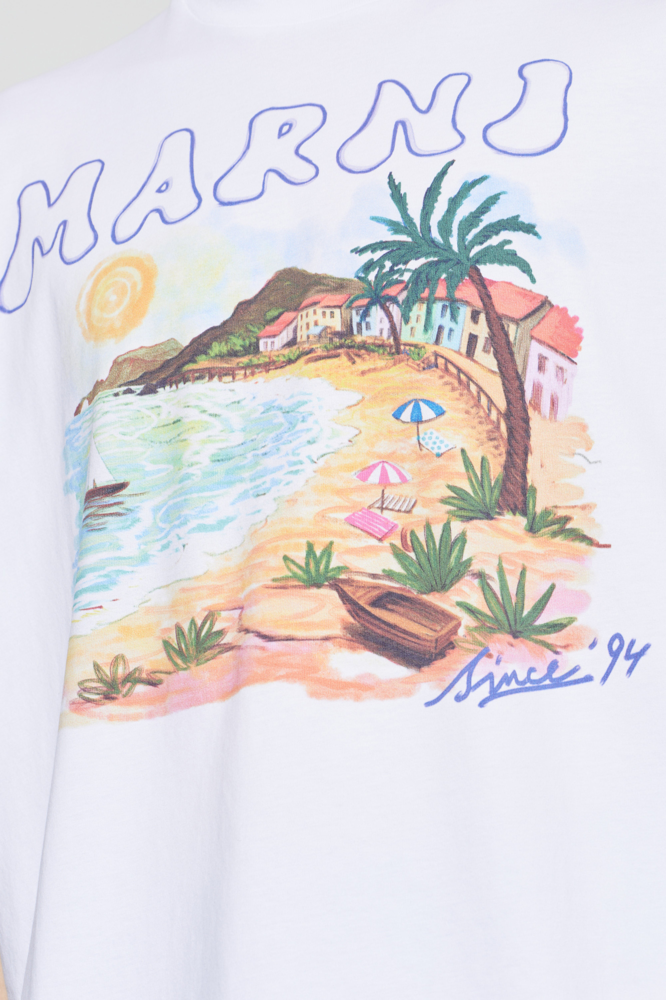 Marni T-shirt with logo | Men's | Vitkac